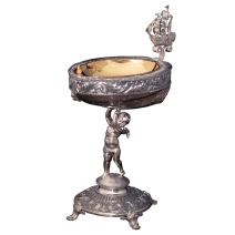  Silver caviar server  "Amor"