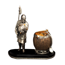  Silver caviar server "Warrior"