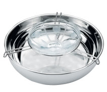 Caviar server, diameter 18 cm 