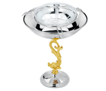 Caviar server, diameter 18 cm, height 14 cm