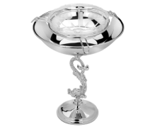 Caviar server, diameter 18 cm, height 14 cm 