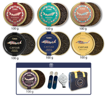 Gourmet SET 6+1   Die ganze Kaviarvielfalt & Geschenke 
