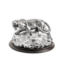 Wodka-Set "Tiger" mit 6 Gläsern