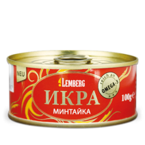 Икорный продукт МИНТАЙКА, 100g