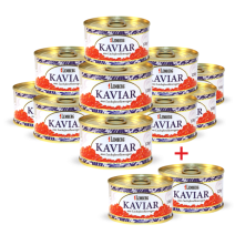 Lachsforellen-Kaviar, 10 + 2 