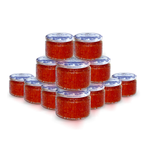 SET aus Lachsforellen-Kaviar, 250g