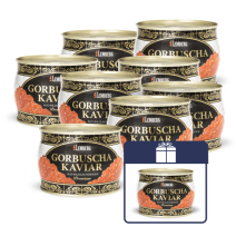 Gorbuscha-Lachskaviar, PREMIUM, 8 + 1 x 500g 