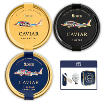 3 Kaviar Delikatessen in einer Lemberg Kühltasche, 3 x 100g 