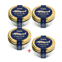 Kaviar vom Sibirischen Stör, 3 + 1 x 50g 
