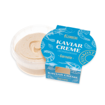 Kaviar Creme aus Dorschrogen  mit Garnelen, 150g