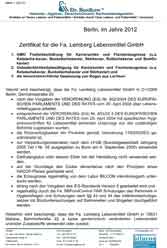 Zertifikat HACCP Lemberg Zertifikat HACCP Lemberg